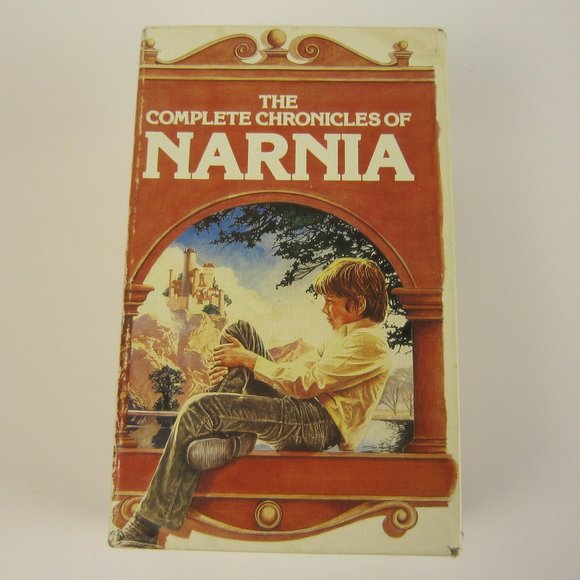 CS Lewis The Chronicles of Narnia Complete 7 Book Box Set, Vtg 80s - Picture 1 of 10